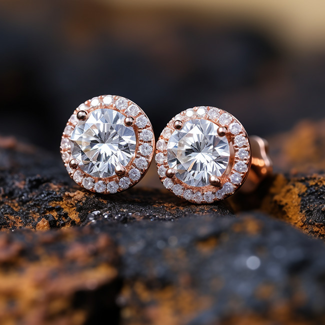 How to determine the quality of lab grown diamond earrings