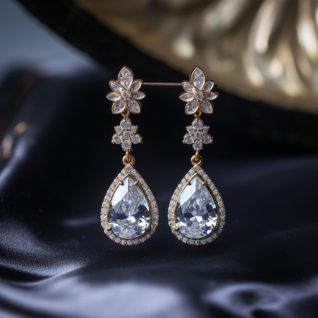 What is the most popular size for lab grown diamond earrings