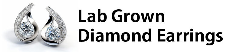 Lab Grown Diamond Earrings Logo