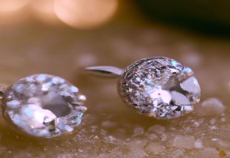 Comparing Resale Value to Mined Diamond Earrings 