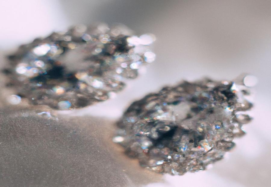 Latest designs in lab-grown diamond earrings 