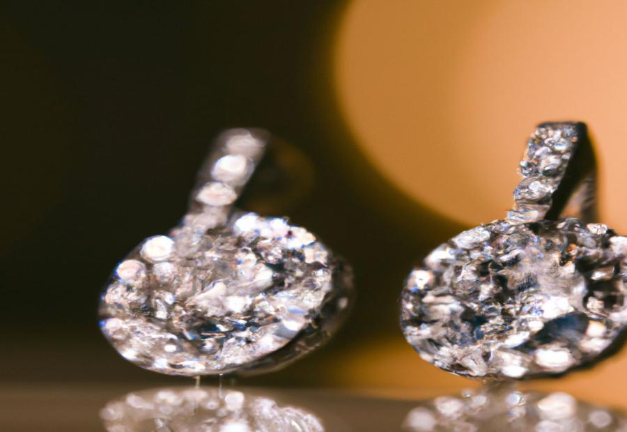 Popular sizes for lab-grown diamond earrings 