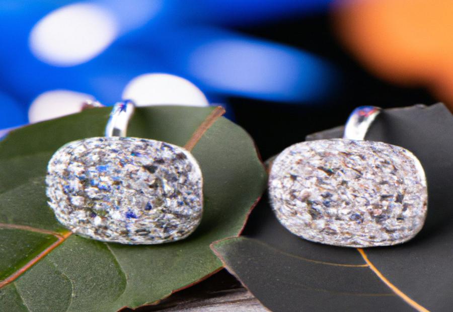 Comparison of lab grown diamond earrings and natural diamond earrings 